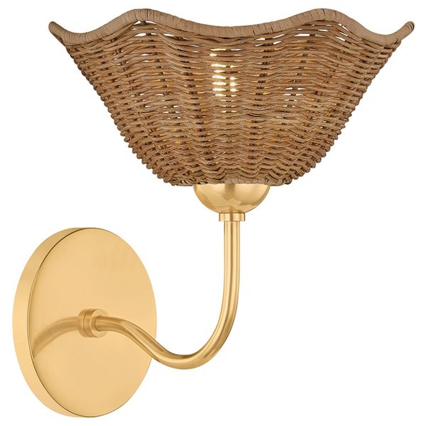 Kehlani 3 Light Chandelier, Aged Brass em8715761
