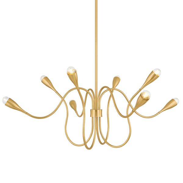Shivonne Chandelier, Aged Brass ke1921530