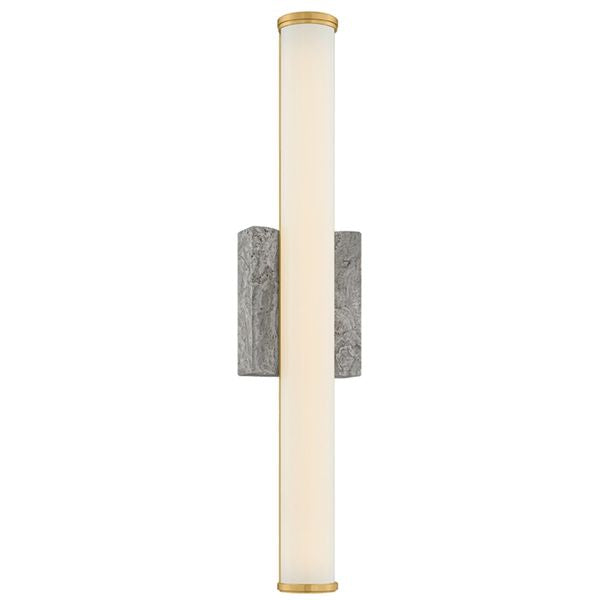 Omi Pendant, Patina Brass/Ceramic Elfenbein Crackle lx4525852