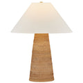 Leetown Tischlampe, Aged Brass/Ceramic Inked Crackle lt2505134