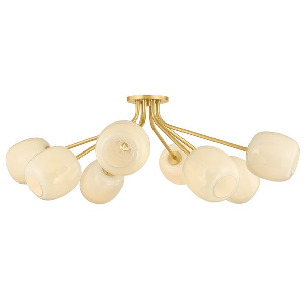 Kristen Wall sconce, Aged Brass vi6783774