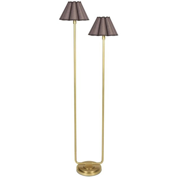 Polly Stehlampe, Natur Brass/Wild Poppy wa3637090