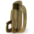 Modernist Short Sculpture, Blacken Zinc sd2240228